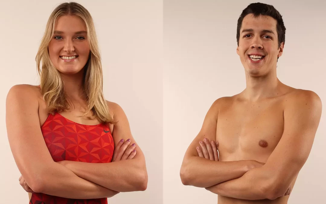 Bradley Dunham and Zoie Hartman Named to SEC Community Service Team