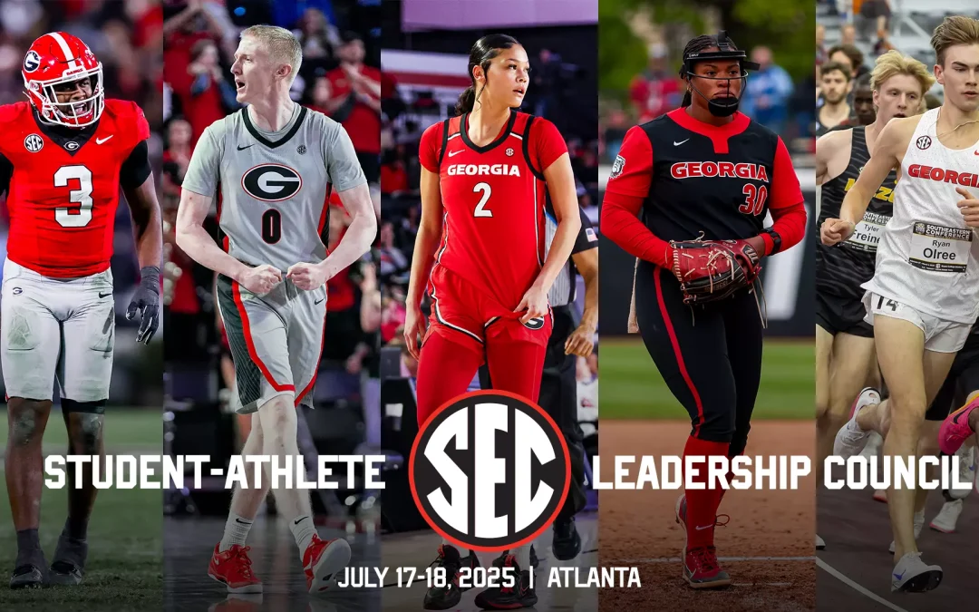 Five Georgia Student-Athletes Selected for SEC Student-Athlete Leadership Council