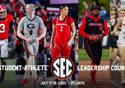Five Georgia Student-Athletes Selected for SEC Student-Athlete Leadership Council