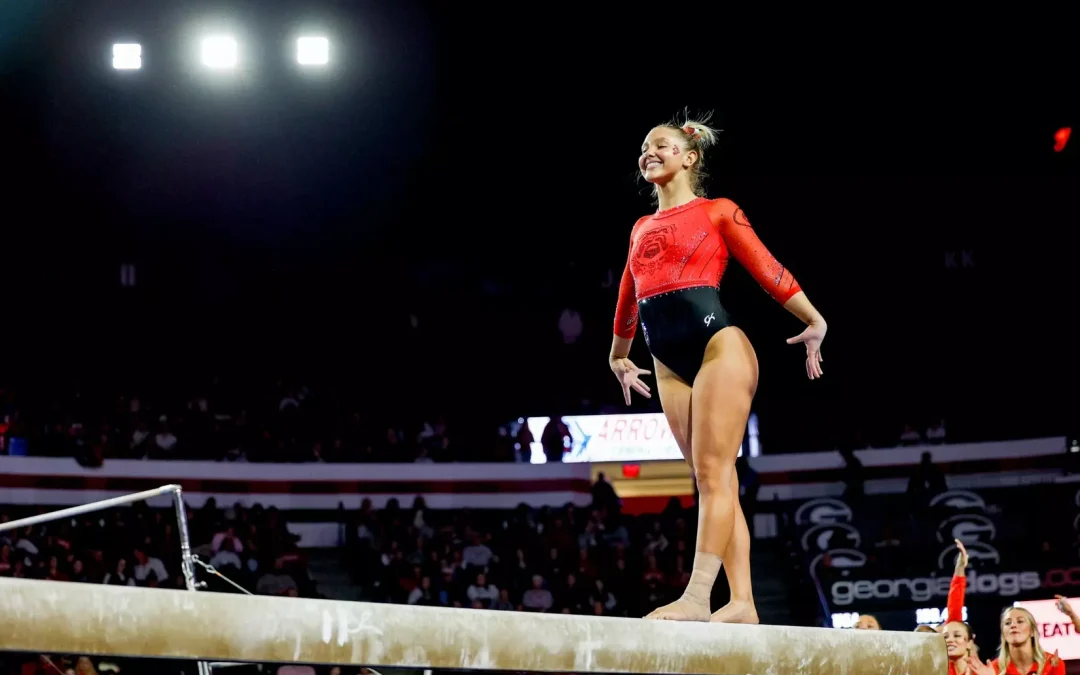 Brooke Gleichowski Named to SEC Gymnastics Community Service Team