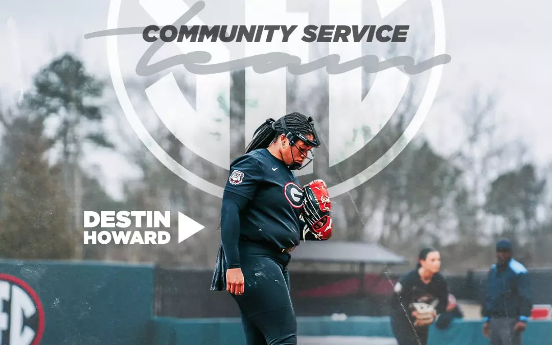 Destin Howard Named to 2026 SEC Softball Community Service Team