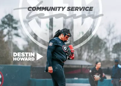 Destin Howard Named to 2026 SEC Softball Community Service Team